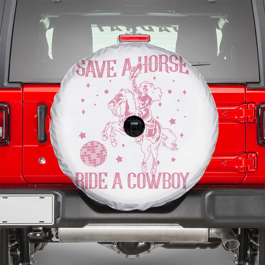 Save a Horse Ride A Cowboy Spare Tire Cover Funny Cowgirl Western Style