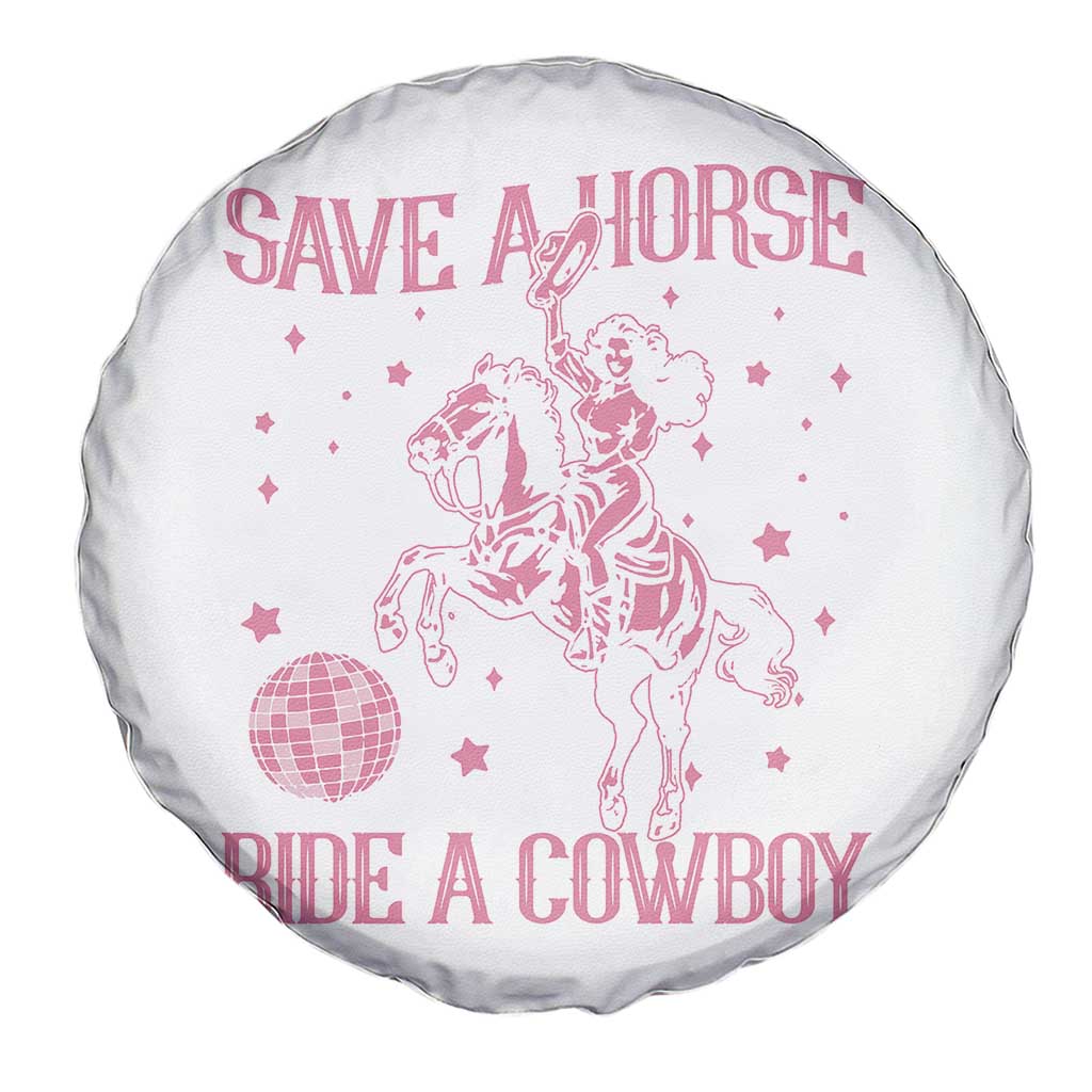 Save a Horse Ride A Cowboy Spare Tire Cover Funny Cowgirl Western Style