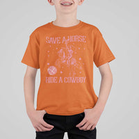 Save a Horse Ride A Cowboy T Shirt For Kid Funny Cowgirl Western Style