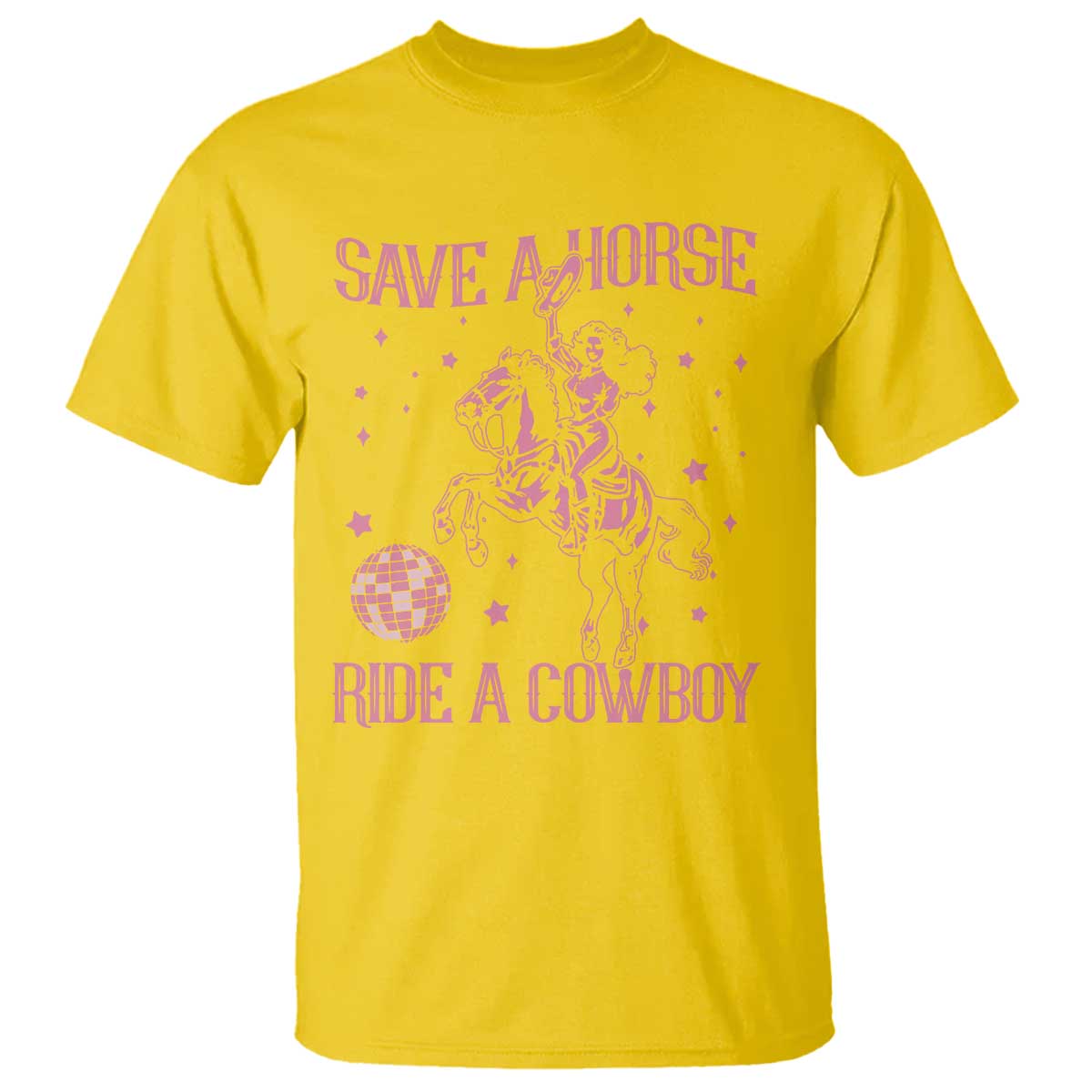 Save a Horse Ride A Cowboy T Shirt Funny Cowgirl Western Style