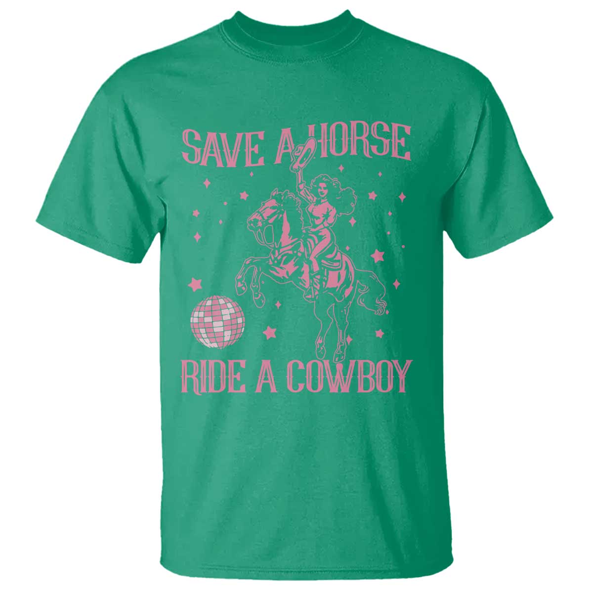 Save a Horse Ride A Cowboy T Shirt Funny Cowgirl Western Style