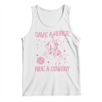 Save a Horse Ride A Cowboy Tank Top Funny Cowgirl Western Style