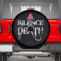 Silence Death Spare Tire Cover LGBTQ Pride Month - Wonder Print Shop