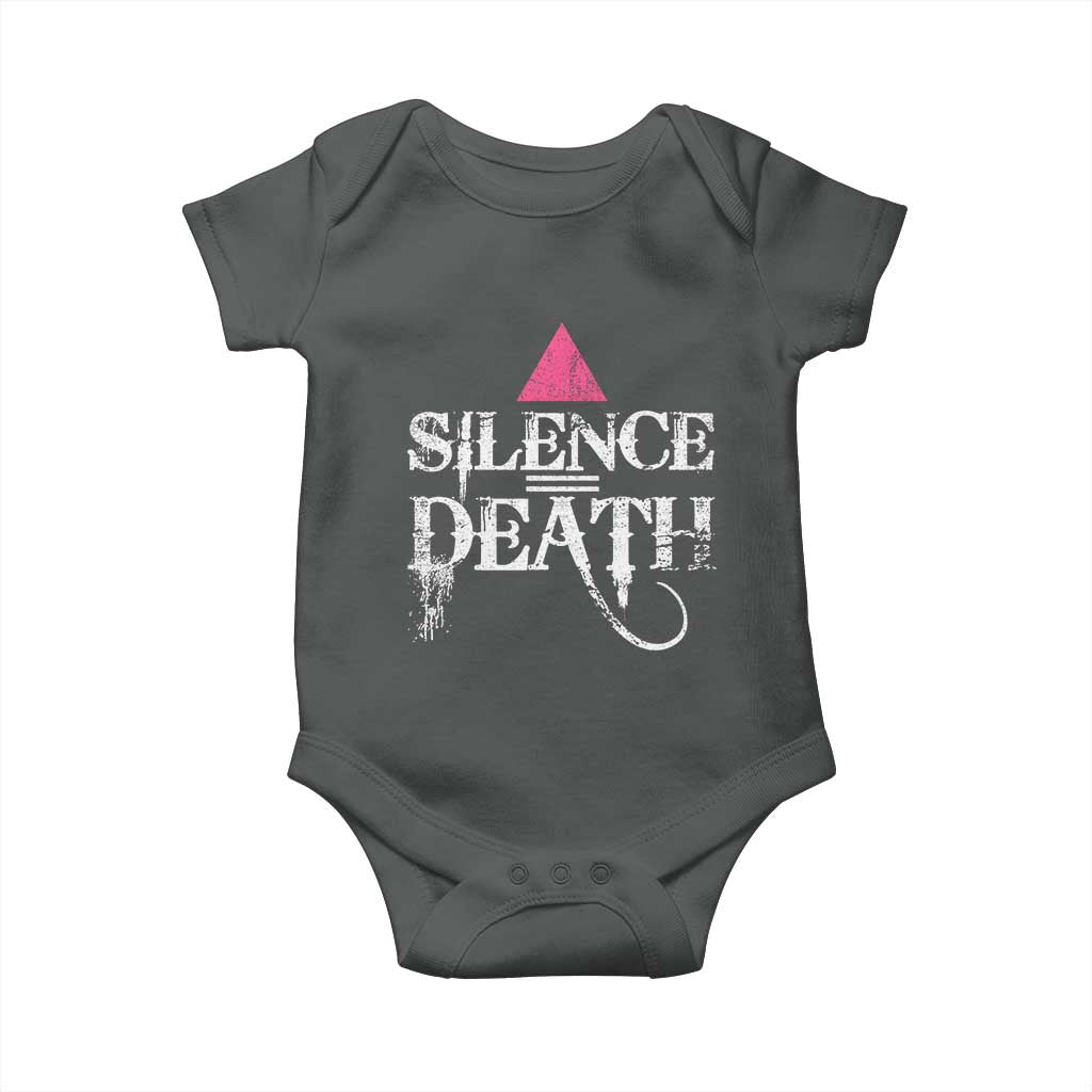 Silence Death Baby Onesie LGBTQ Pride Month - Wonder Print Shop