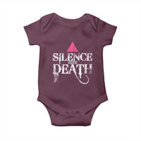 Silence Death Baby Onesie LGBTQ Pride Month - Wonder Print Shop