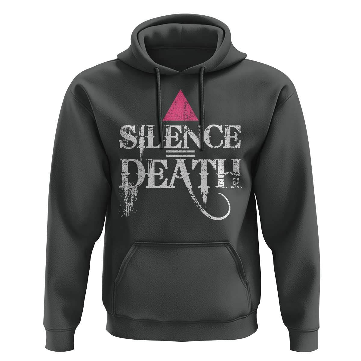 Silence Death Hoodie LGBTQ Pride Month - Wonder Print Shop