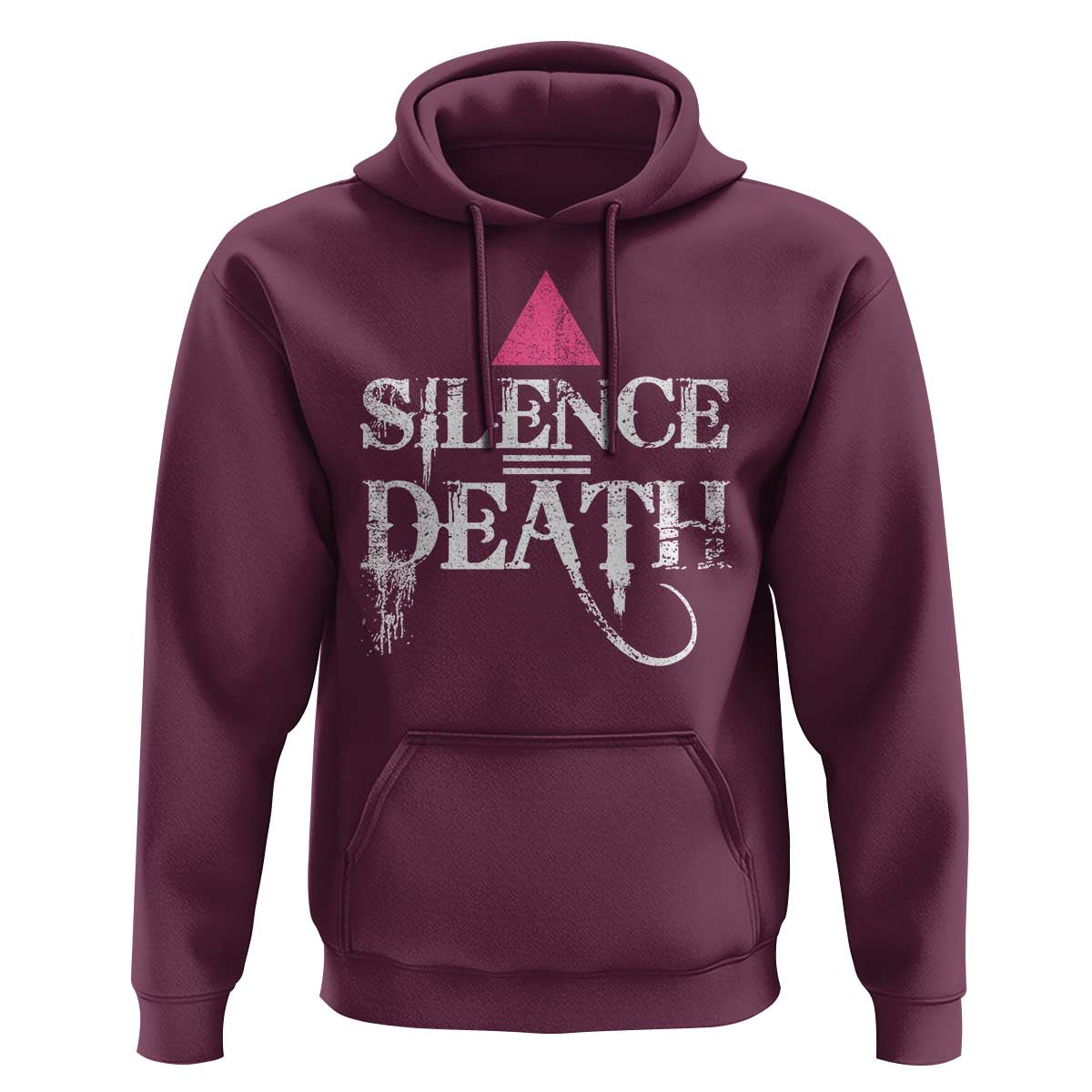 Silence Death Hoodie LGBTQ Pride Month - Wonder Print Shop