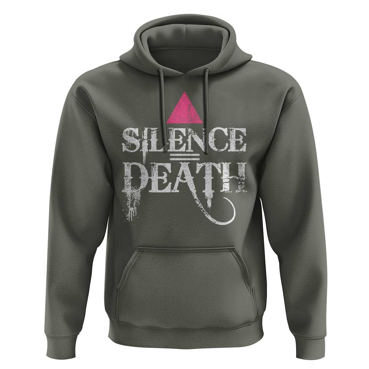 Silence Death Hoodie LGBTQ Pride Month - Wonder Print Shop