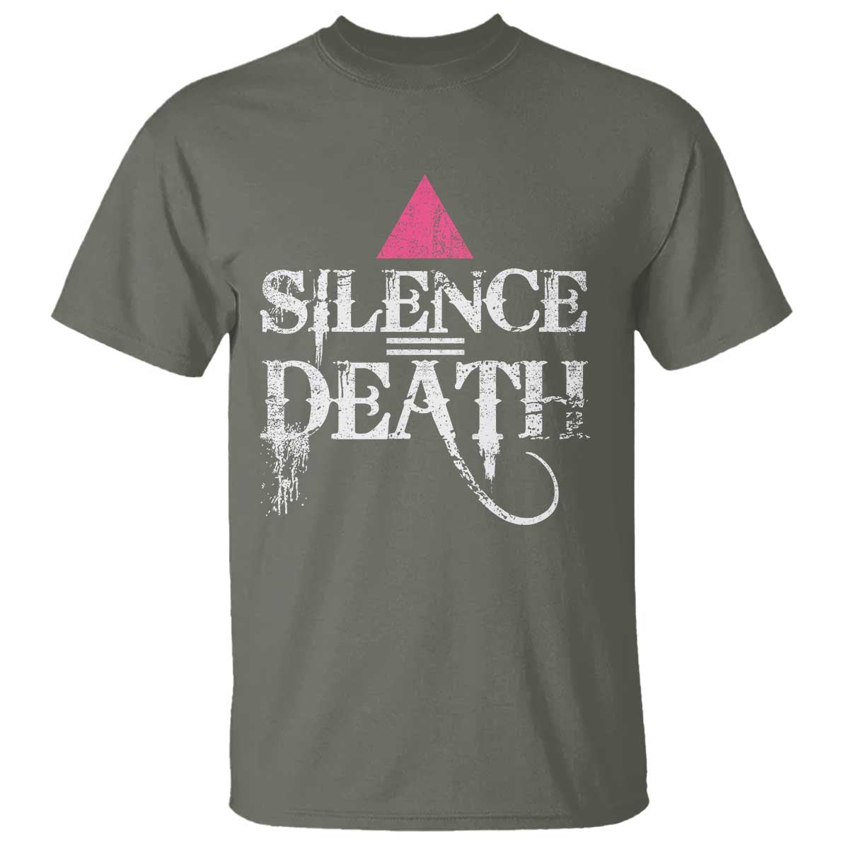 Silence Death T Shirt LGBTQ Pride Month - Wonder Print Shop