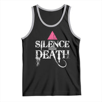 Silence Death Tank Top LGBTQ Pride Month - Wonder Print Shop