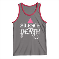 Silence Death Tank Top LGBTQ Pride Month - Wonder Print Shop