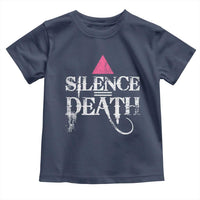 Silence Death Toddler T Shirt LGBTQ Pride Month - Wonder Print Shop