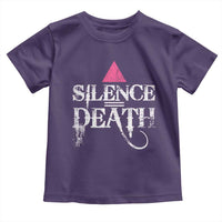 Silence Death Toddler T Shirt LGBTQ Pride Month - Wonder Print Shop