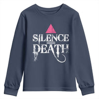 Silence Death Youth Sweatshirt LGBTQ Pride Month - Wonder Print Shop