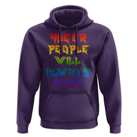 Queer Pride Hoodie Queer People Will Always Exist LGBTQIA Gay Ally - Wonder Print Shop