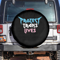 Protect Trans Lives Spare Tire Cover Heavy Metal - Wonder Print Shop
