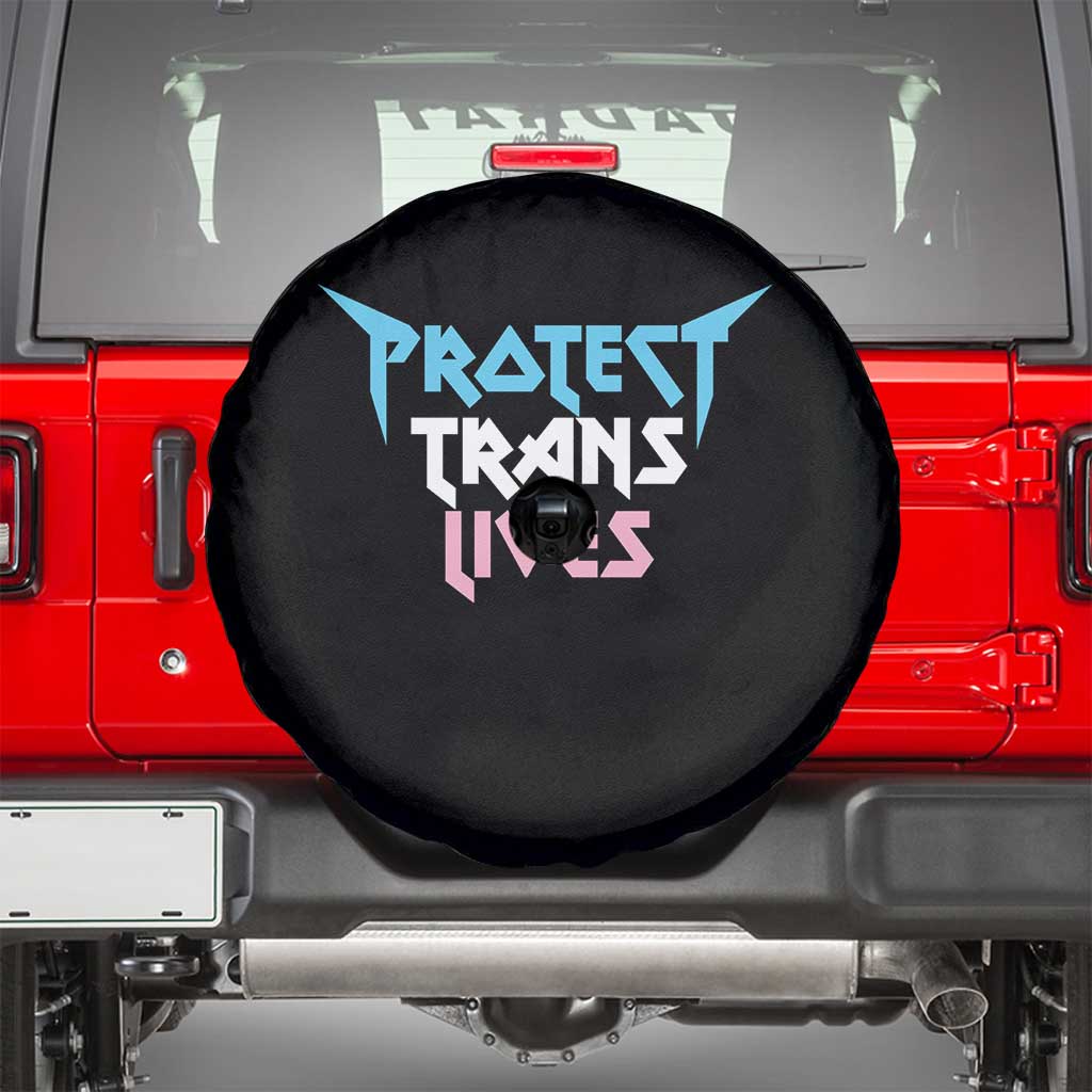 Protect Trans Lives Spare Tire Cover Heavy Metal - Wonder Print Shop