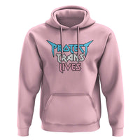 Protect Trans Lives Hoodie Heavy Metal - Wonder Print Shop