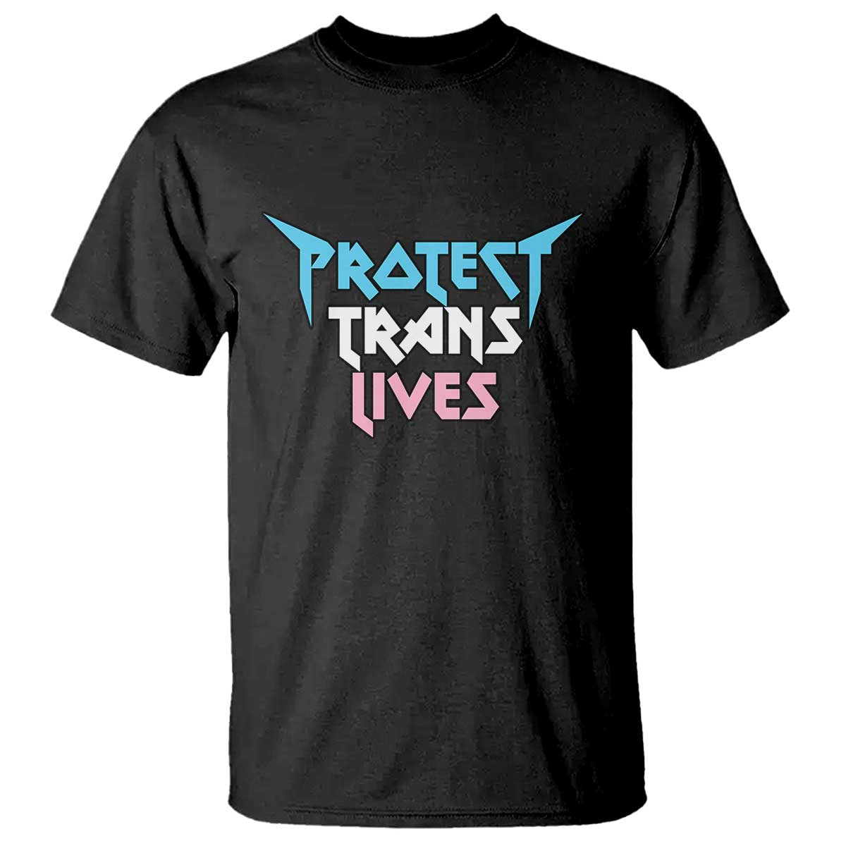 Protect Trans Lives T Shirt Heavy Metal - Wonder Print Shop