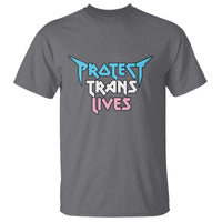 Protect Trans Lives T Shirt Heavy Metal - Wonder Print Shop