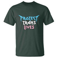 Protect Trans Lives T Shirt Heavy Metal - Wonder Print Shop