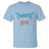 Protect Trans Lives T Shirt Heavy Metal - Wonder Print Shop