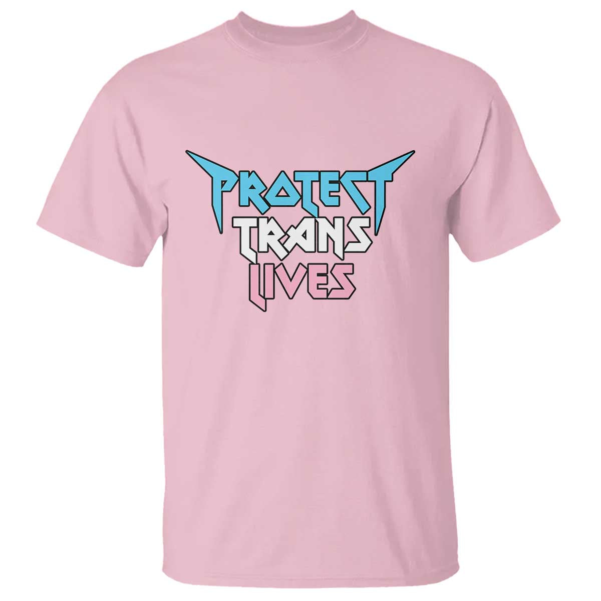 Protect Trans Lives T Shirt Heavy Metal - Wonder Print Shop