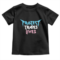Protect Trans Lives Toddler T Shirt Heavy Metal - Wonder Print Shop