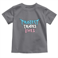 Protect Trans Lives Toddler T Shirt Heavy Metal - Wonder Print Shop
