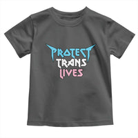Protect Trans Lives Toddler T Shirt Heavy Metal - Wonder Print Shop