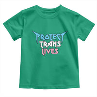 Protect Trans Lives Toddler T Shirt Heavy Metal - Wonder Print Shop