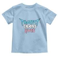 Protect Trans Lives Toddler T Shirt Heavy Metal - Wonder Print Shop