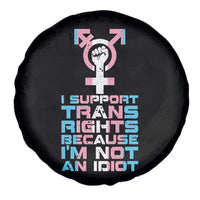 Trans Ally Spare Tire Cover Transgender Pride Flag Support