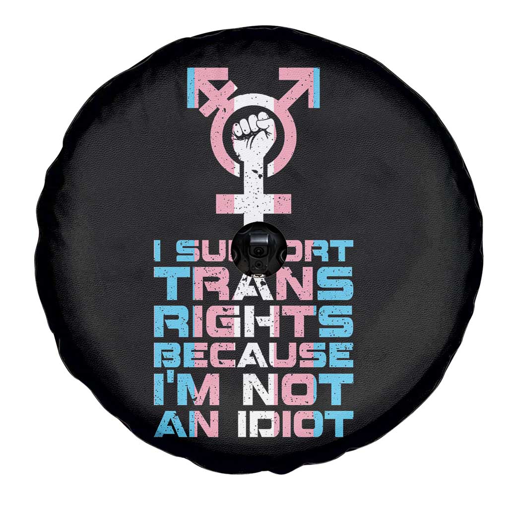 Trans Ally Spare Tire Cover Transgender Pride Flag Support