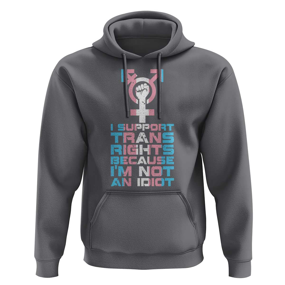 Trans Ally Hoodie Transgender Pride Flag Support