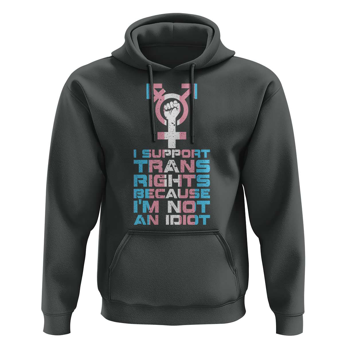 Trans Ally Hoodie Transgender Pride Flag Support