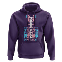 Trans Ally Hoodie Transgender Pride Flag Support