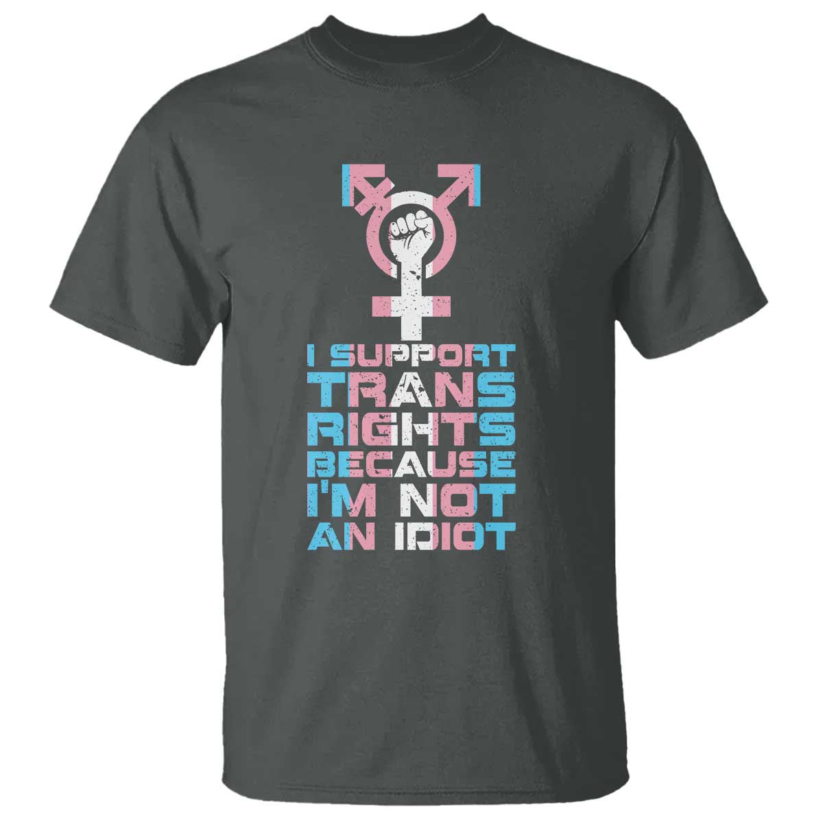 Trans Ally T Shirt Transgender Pride Flag Support