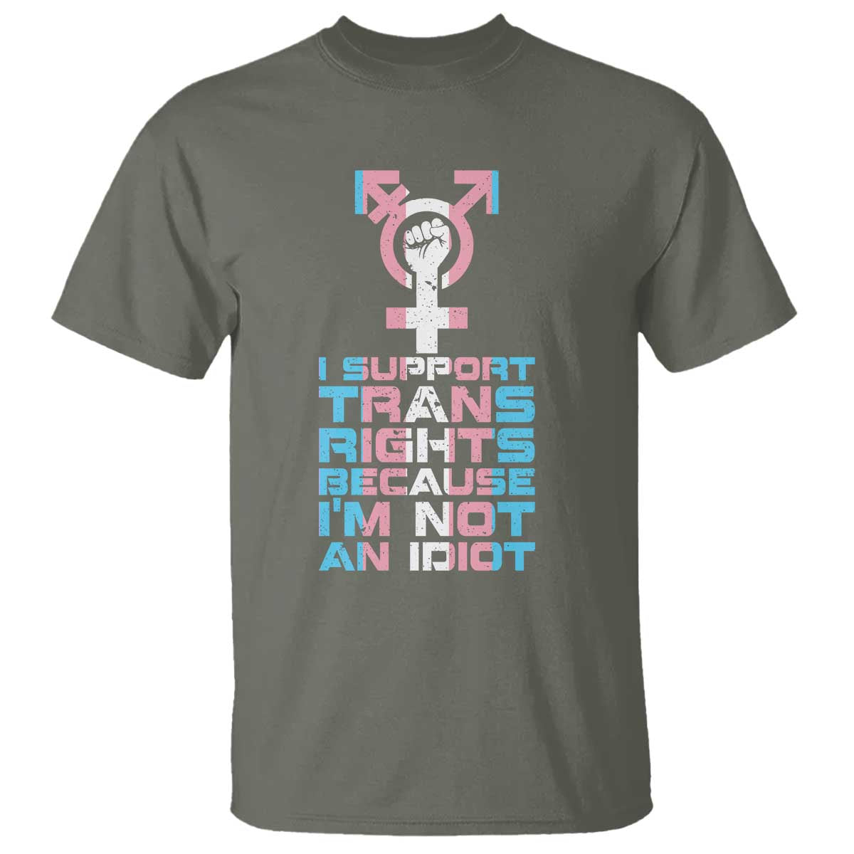 Trans Ally T Shirt Transgender Pride Flag Support