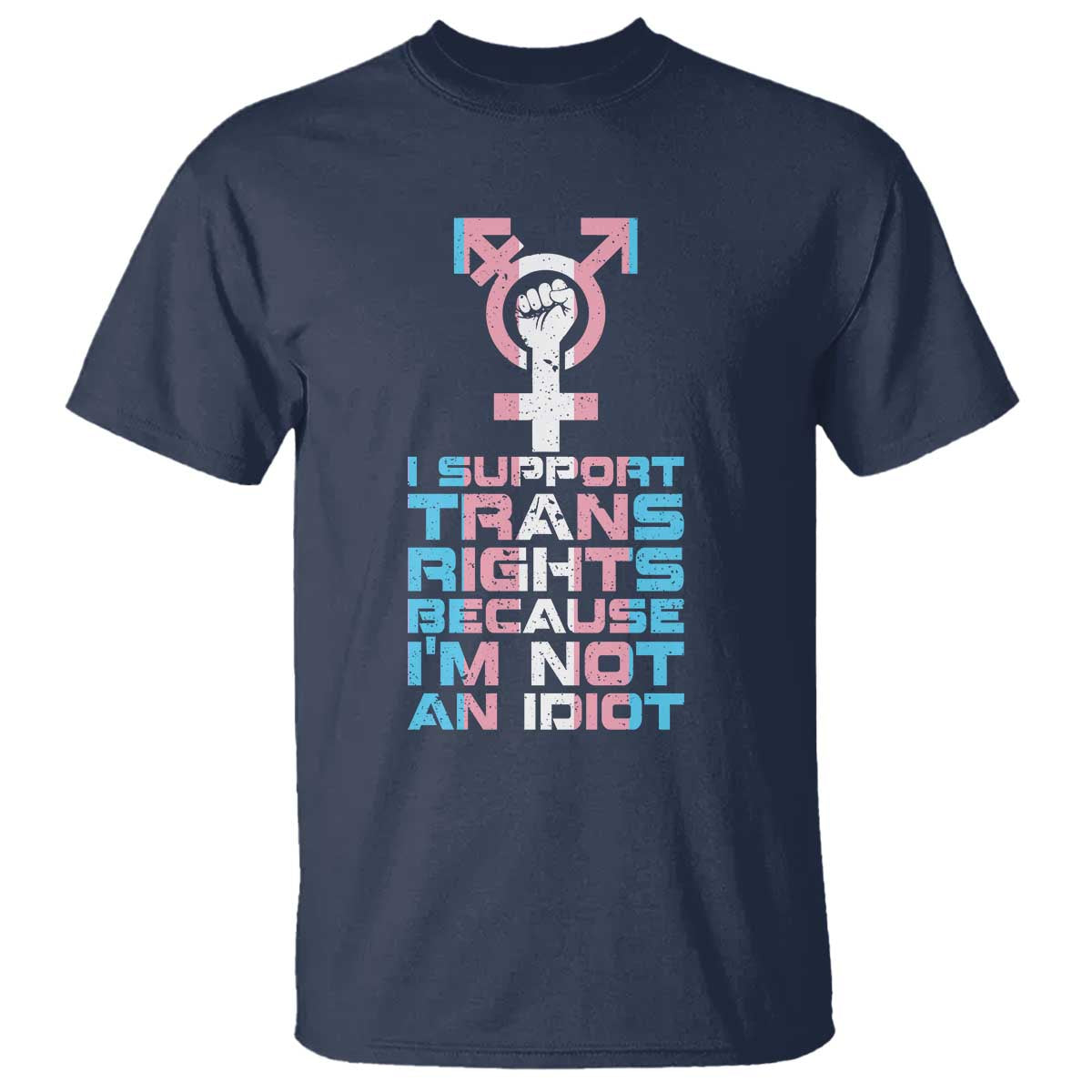 Trans Ally T Shirt Transgender Pride Flag Support