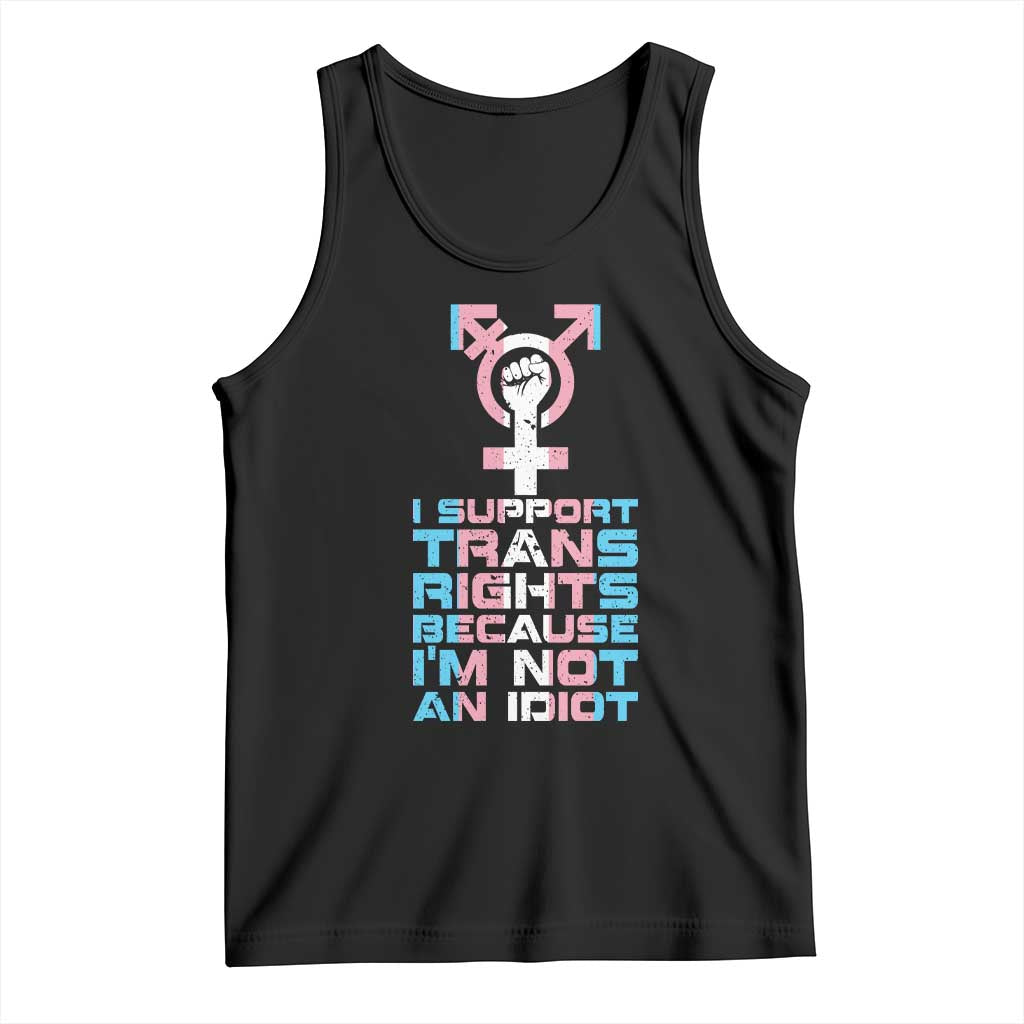 Trans Ally Tank Top Transgender Pride Flag Support