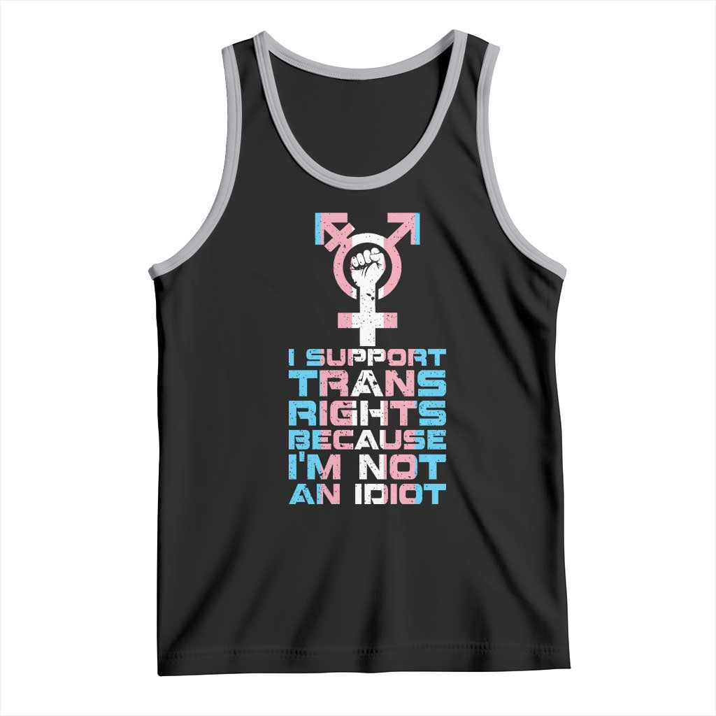 Trans Ally Tank Top Transgender Pride Flag Support