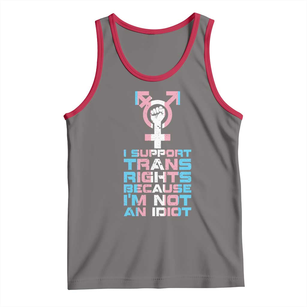 Trans Ally Tank Top Transgender Pride Flag Support