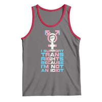 Trans Ally Tank Top Transgender Pride Flag Support
