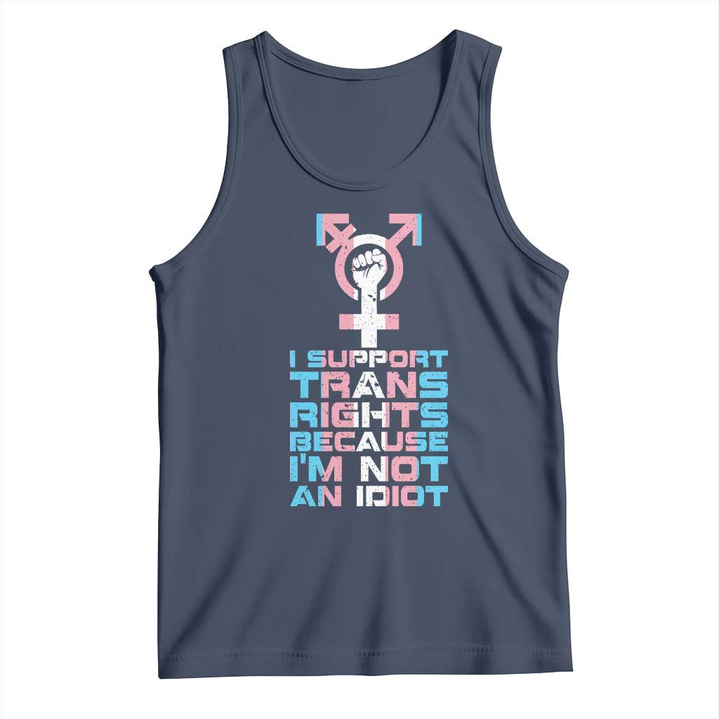 Trans Ally Tank Top Transgender Pride Flag Support