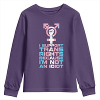 Trans Ally Youth Sweatshirt Transgender Pride Flag Support