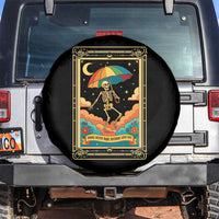 Shade Never Made Anybody Less Gay Spare Tire Cover Funny Skeleton Rainbow Pride Month - Wonder Print Shop