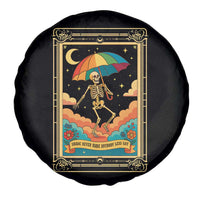 Shade Never Made Anybody Less Gay Spare Tire Cover Funny Skeleton Rainbow Pride Month - Wonder Print Shop