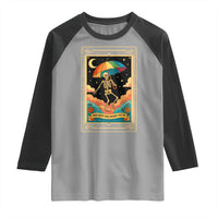 Shade Never Made Anybody Less Gay Raglan Shirt Funny Skeleton Rainbow Pride Month - Wonder Print Shop