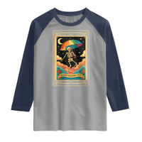 Shade Never Made Anybody Less Gay Raglan Shirt Funny Skeleton Rainbow Pride Month - Wonder Print Shop